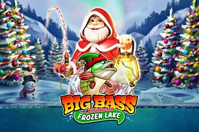 Bigbasschristmasfrozenlake Вулкан Вегас Казино играть